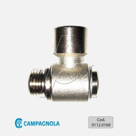 CAMPAGNOLA Raccordo a T girevole 1/4” MW - 0112.0168