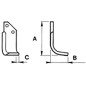 Zappetta per Sovema SP-SPC-SE-SEC-S-SPS 900111001/2 - KIT DA 10 ZAPPE