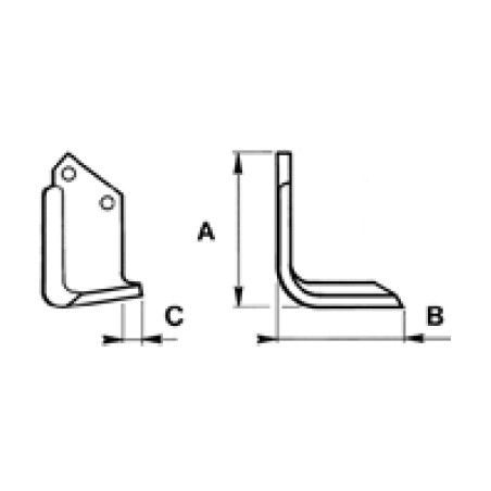 Zappetta per PALLADINO Pesante 560107 - KIT DA 10 ZAPPE